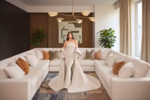 Hailee Steinfeld Wows in High-Slit Ashley Luxe Shoot