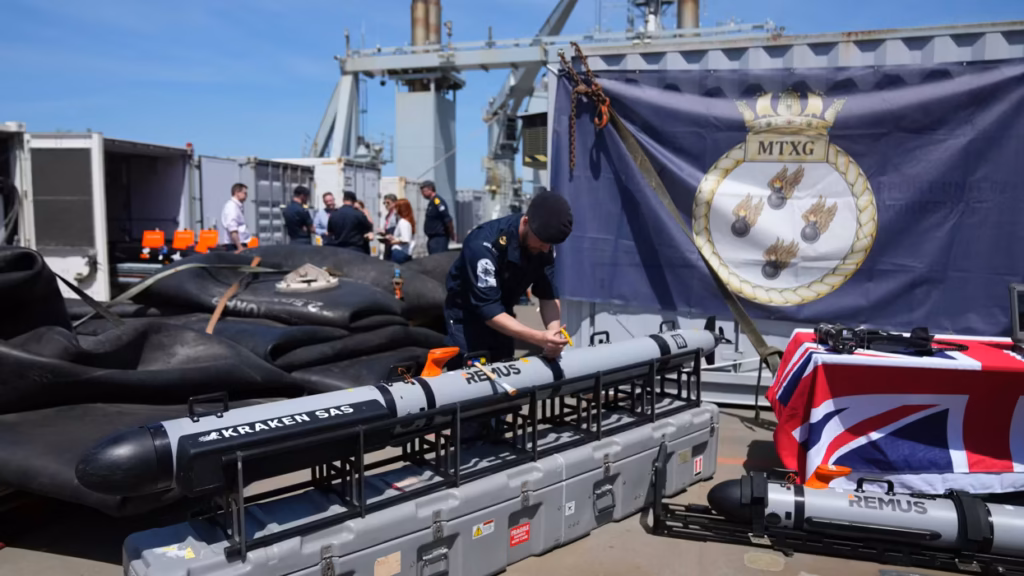 Hormuz mine clearing mission UK awaits peace