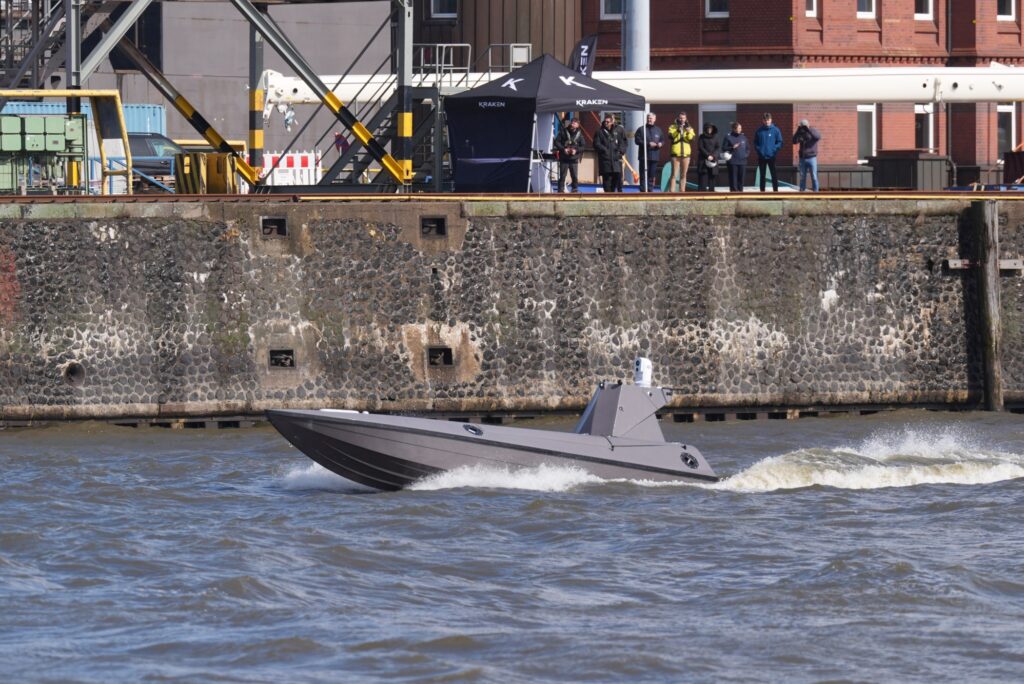 UK naval drones component sent signals to China