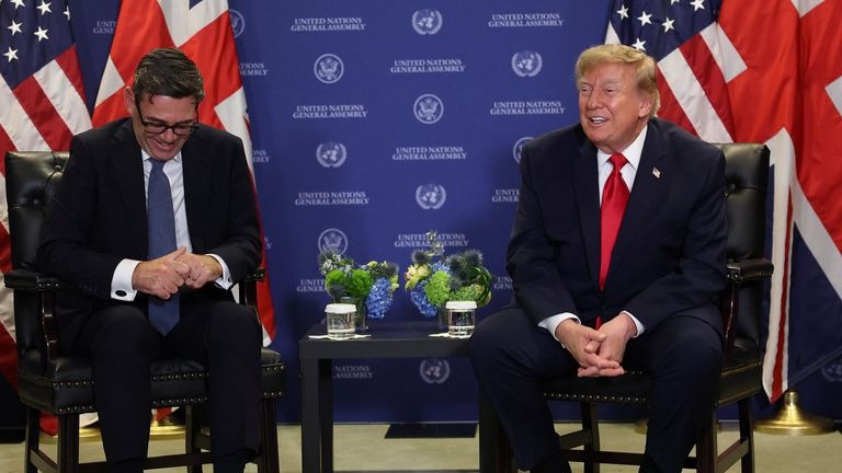 Burnham Tells Trump Britain Will Stand Firm On Falklands