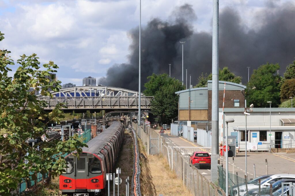 London Rail Disruption Continues After Track Fire